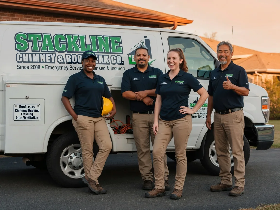 Chimney flashing repair company in Webster, IA